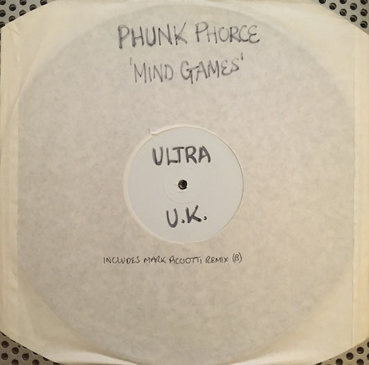 Funk Force : Mind Games (12", W/Lbl)