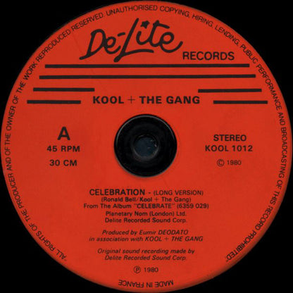 Kool & The Gang : Celebration (12", Single)
