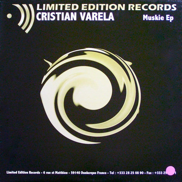 Cristian Varela : Muskie Ep (12", EP)