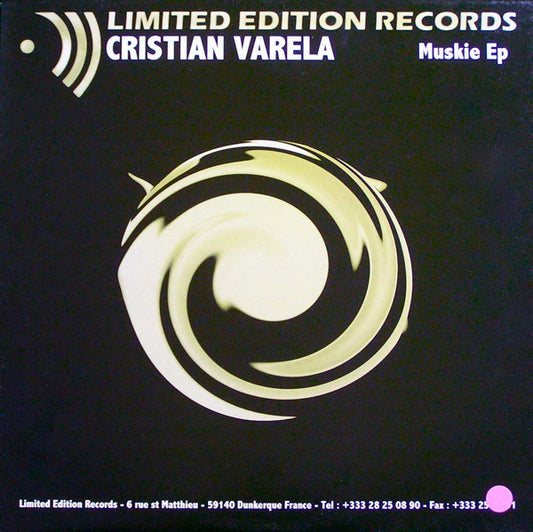 Cristian Varela : Muskie Ep (12", EP)