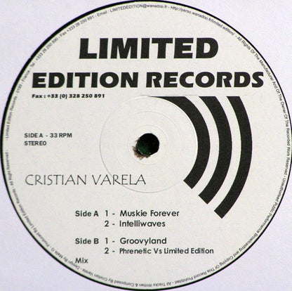 Cristian Varela : Muskie Ep (12", EP)