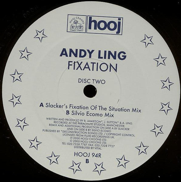 Andy Ling : Fixation (12", 2/2)