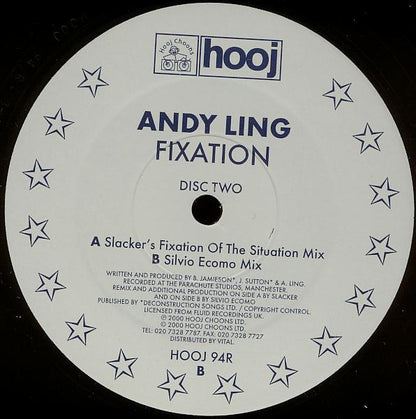 Andy Ling : Fixation (12", 2/2)