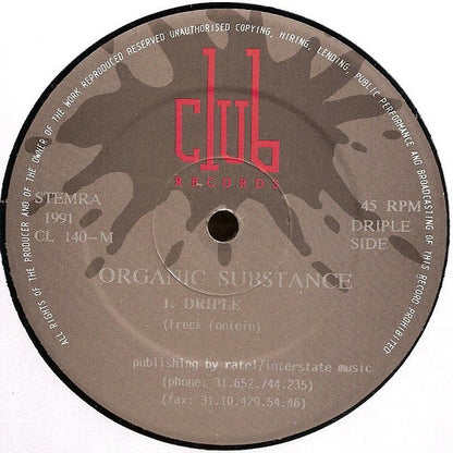 Organic Substance : Drip (12")