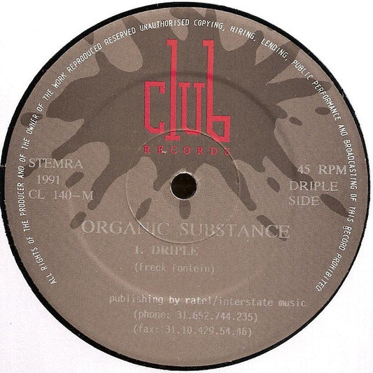 Organic Substance : Drip (12")