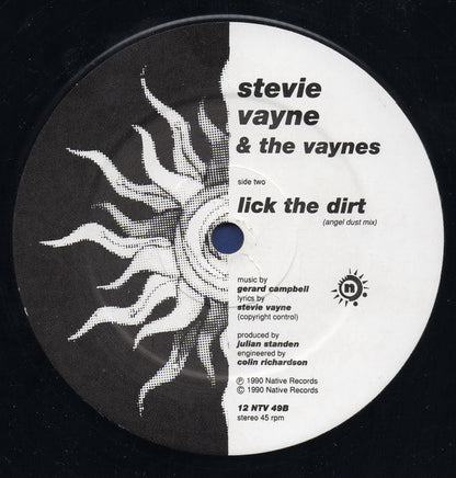 Stevie Vayne & The Vaynes : Alive & Kicking (12")