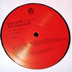 Sean Smith : The Obscene EP (12", EP)