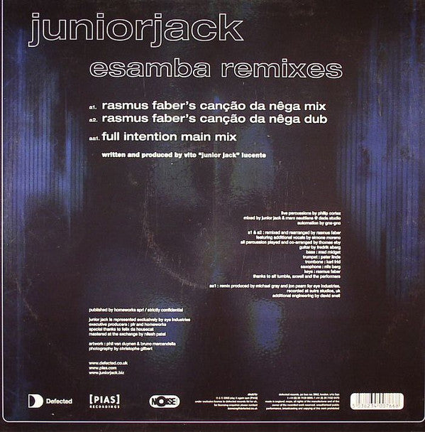 Junior Jack : E Samba (Remixes) (12")