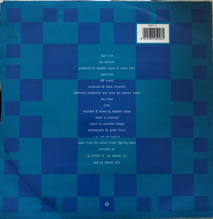 Simple Minds : Kick It In (LP Version) (12", Single)