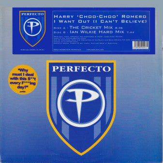 Harry "Choo Choo" Romero : I Want Out (I Can't Believe) (12")