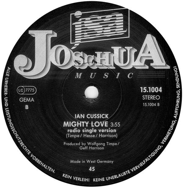 Ian Cussick : Mighty Love (12", Maxi)