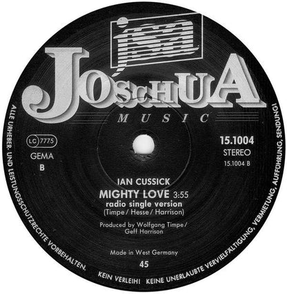 Ian Cussick : Mighty Love (12", Maxi)