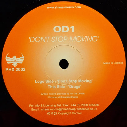 OD1 : Don't Stop Moving (12")