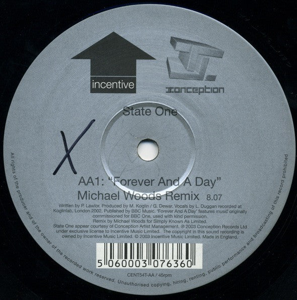 State One : Forever And A Day (12")