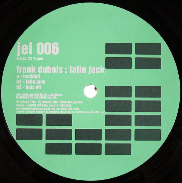 Frank Dubois* : Latin Jack (12")