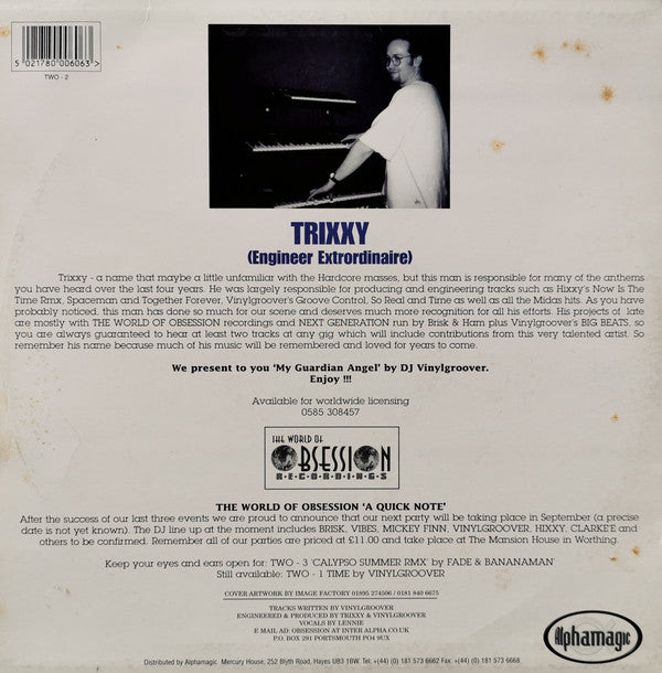 DJ Vinylgroover* : My Guardian Angel / Beggin For More (12")