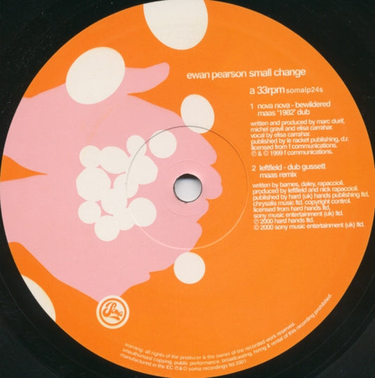 Ewan Pearson : Small Change (Limited Edition Sampler) (12", Ltd, Smplr)