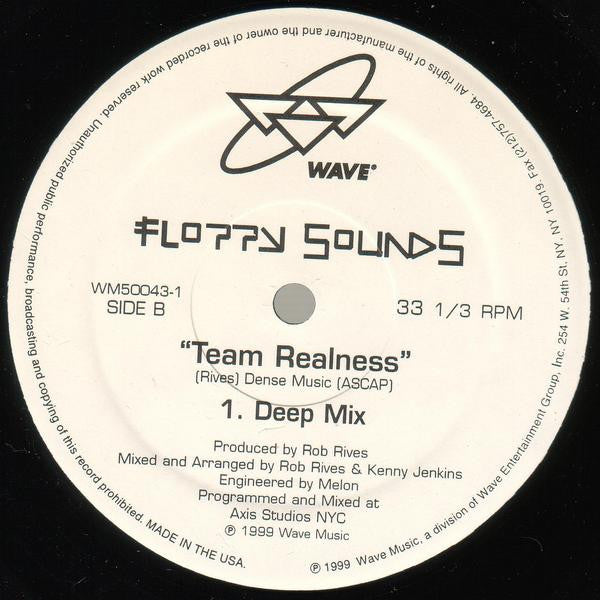 Floppy Sounds : Team Realness (12")