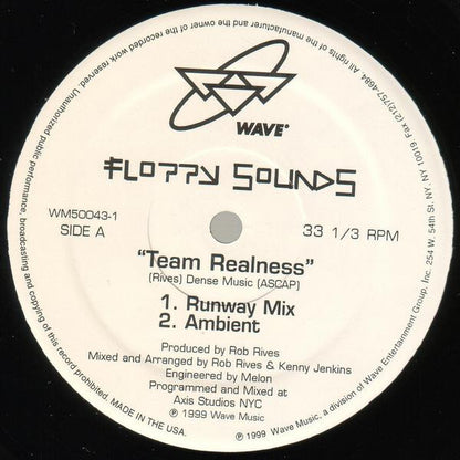 Floppy Sounds : Team Realness (12")