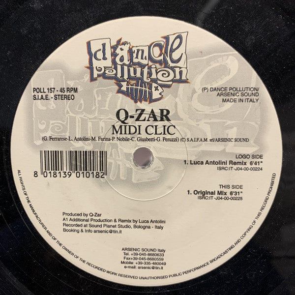 Q-Zar (2) : Midi Clic (12")