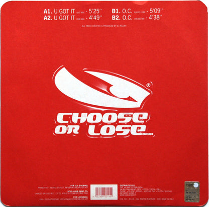DJ Killah : The Crease E.P. (12", EP)