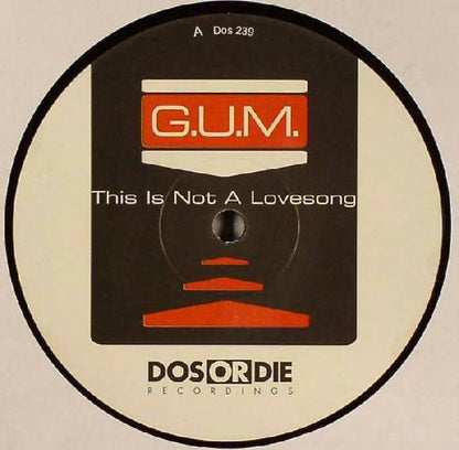 G.U.M. : This Is Not A Lovesong (12")