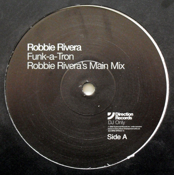 Robbie Rivera : Funk-a-Tron (12", Promo)