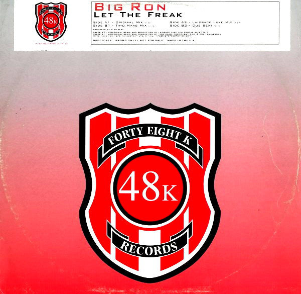Big Ron : Let The Freak (12", Promo)