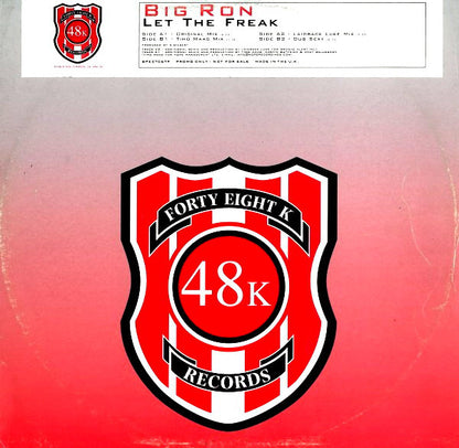 Big Ron : Let The Freak (12", Promo)