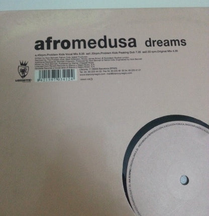Afromedusa* : Dreams (12", Maxi)