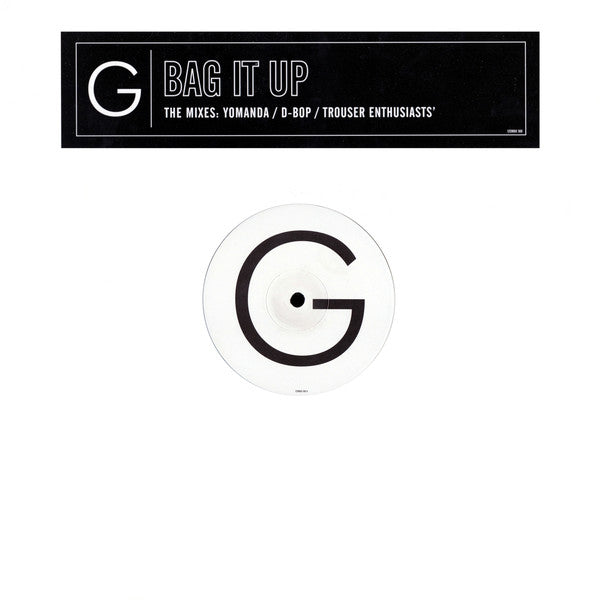 G* : Bag It Up (The Mixes: Yomanda / D-Bop / Trouser Enthusiasts') (2x12", Promo)