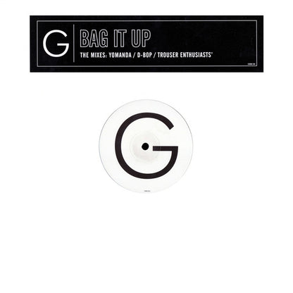 G* : Bag It Up (The Mixes: Yomanda / D-Bop / Trouser Enthusiasts') (2x12", Promo)