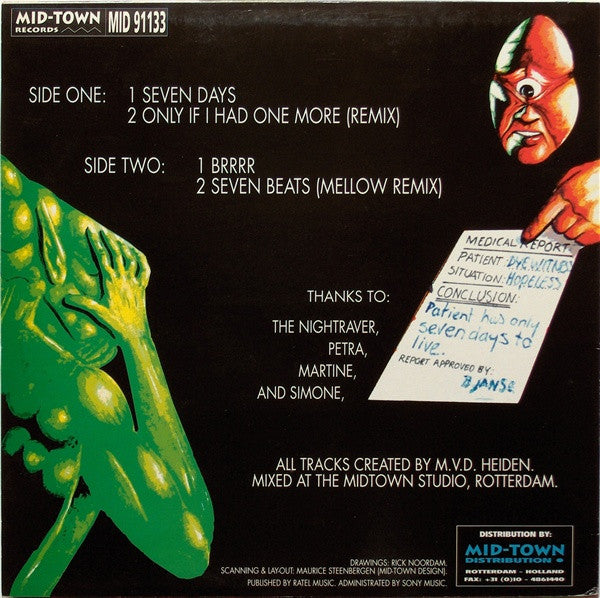 Dyewitness : Seven Days (12", M/Print)