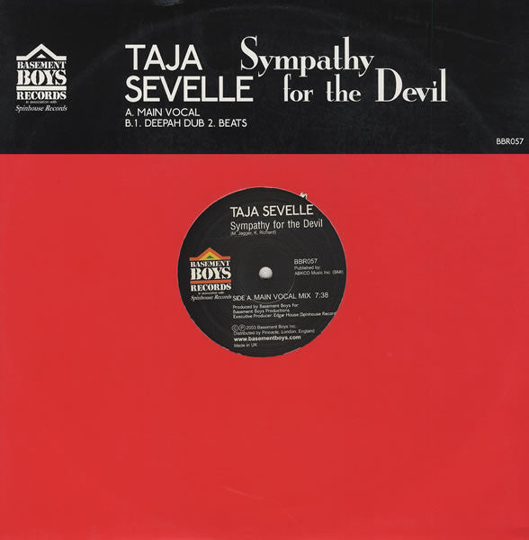 Taja Sevelle : Sympathy For The Devil (12")