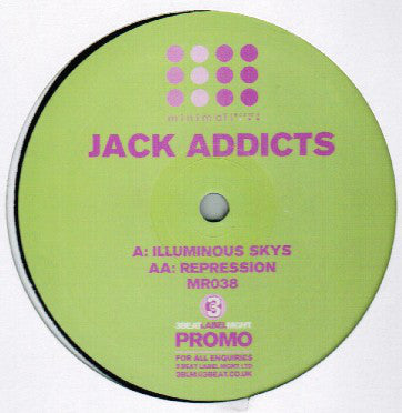 Jack Addicts : Illuminous Skies (12", Promo)