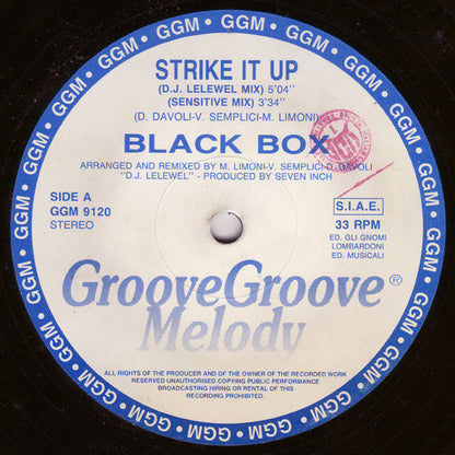 Black Box : Strike It Up (12")