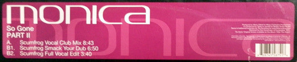 Monica : So Gone (Part II) (12")