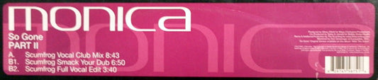 Monica : So Gone (Part II) (12")