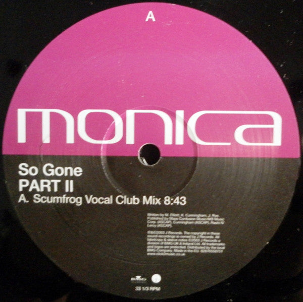 Monica : So Gone (Part II) (12")