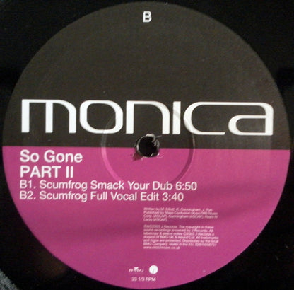 Monica : So Gone (Part II) (12")