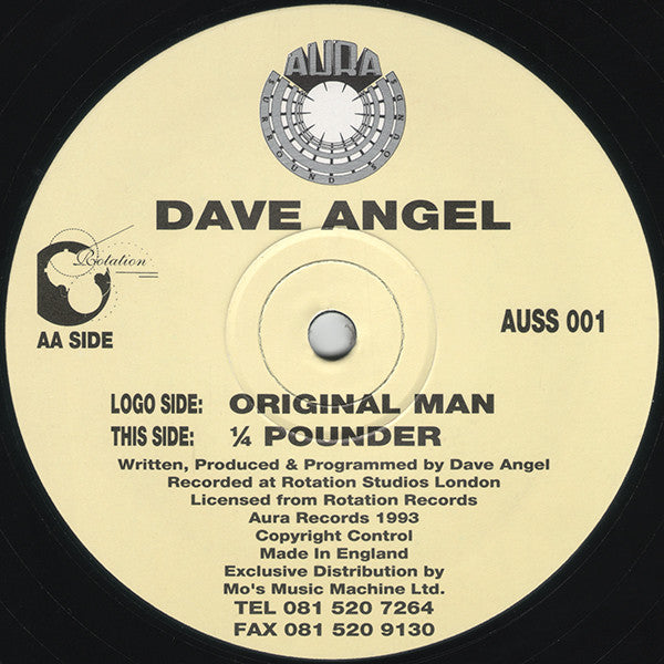 Dave Angel : Original Man (12")