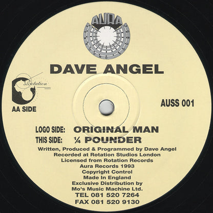 Dave Angel : Original Man (12")