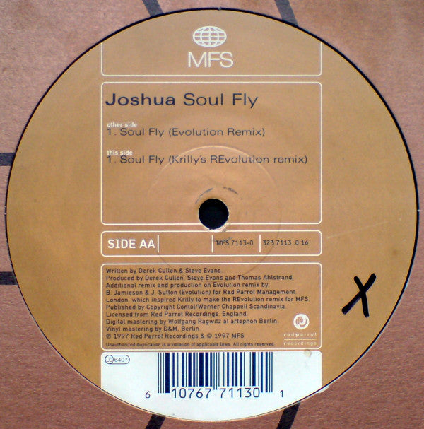 Joshua (8) : Soul Fly (12")