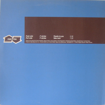 F-Action : Thanks To You (12")