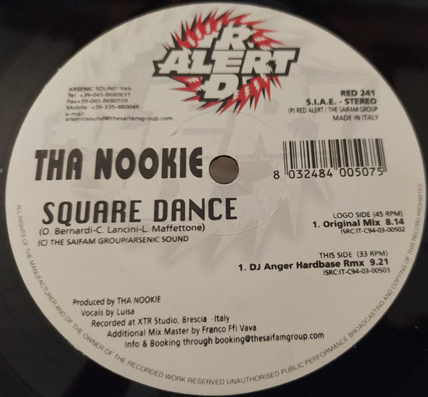 Tha Nookie : Square Dance (12")