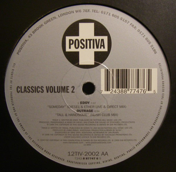 Various : Positiva Classics Volume 2 (12")