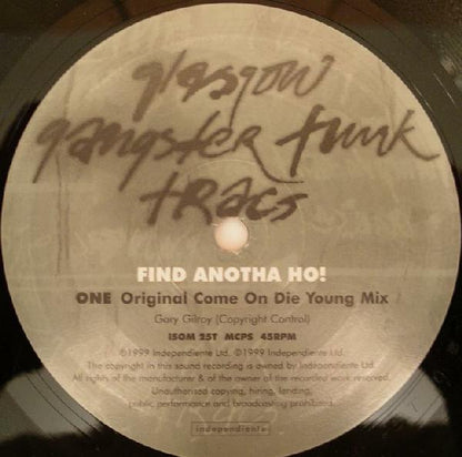 Glasgow Gangster Funk Tracs* : Find Anotha Ho! (12")