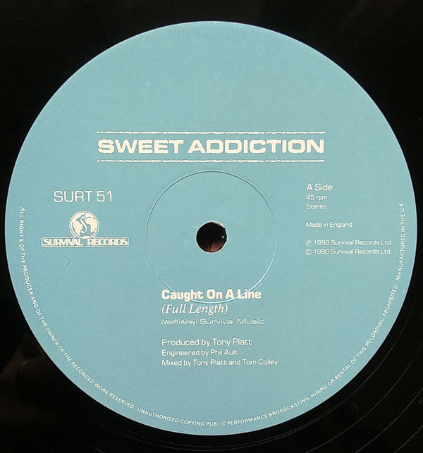 Sweet Addiction : Caught On A Line (12")