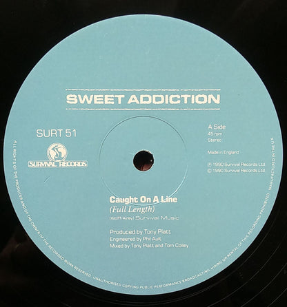 Sweet Addiction : Caught On A Line (12")