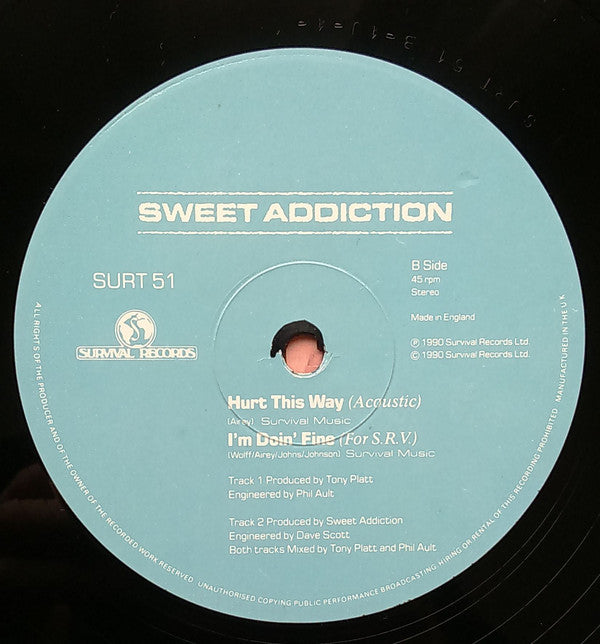 Sweet Addiction : Caught On A Line (12")